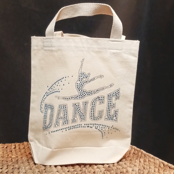 Dance natural cotton canvas tote - Picture 3 of 7